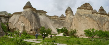 Kapadokya, tündér kémények Kapadokya, tündér kémények